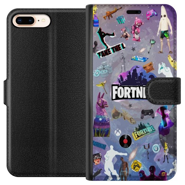 Apple iPhone 8 Plus Lompakkokotelo Fortnite