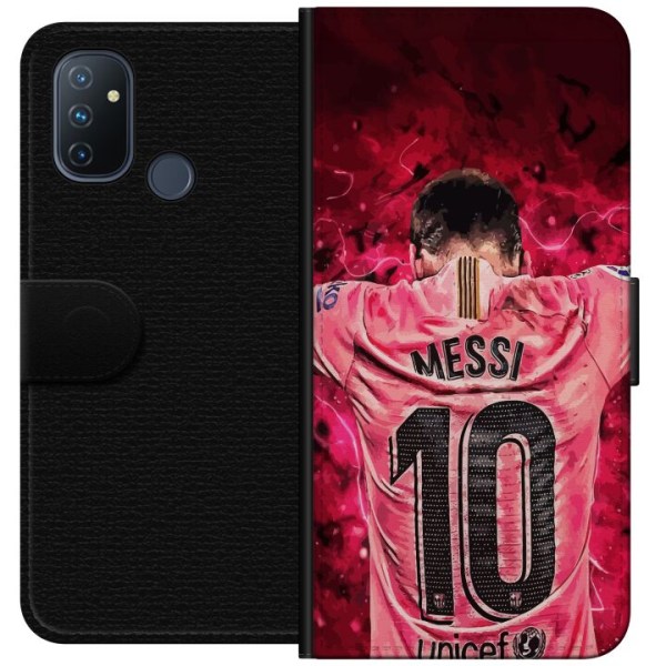 OnePlus Nord N100 Tegnebogsetui Messi