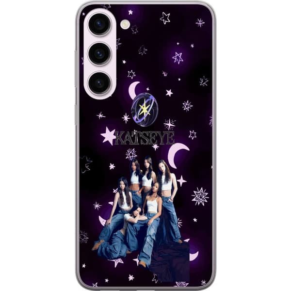 Kompatibelt Mobildeksel til Samsung Galaxy S23+ KATSEYE lila