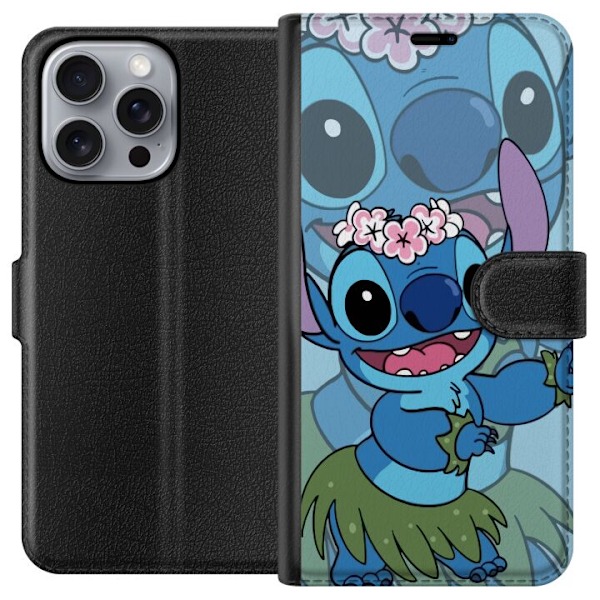 Apple iPhone 16 Pro Max Lommeboketui Stitch under stjernene -