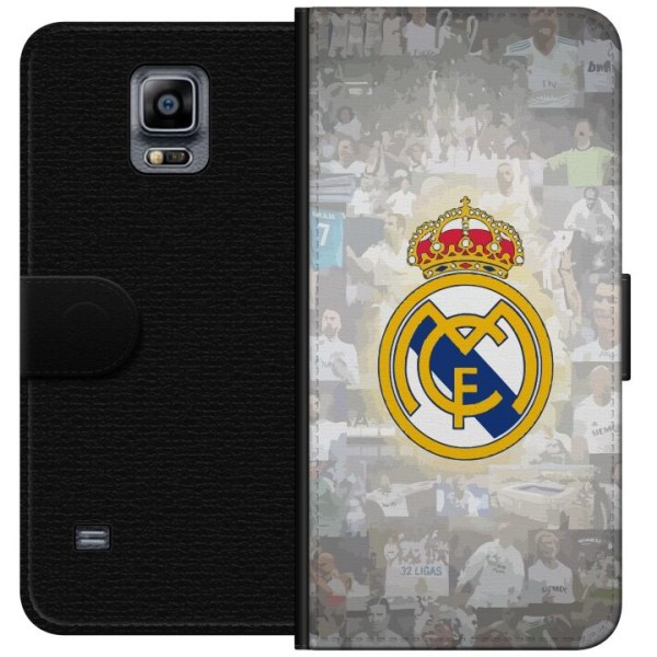 Samsung Galaxy Note 4 Lompakkokotelo Real Madrid