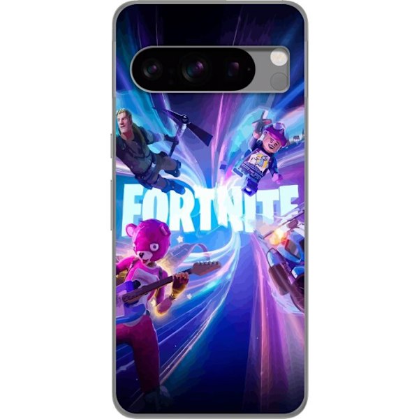 Google Pixel 8 Pro Läpinäkyvä kuori Fortnite