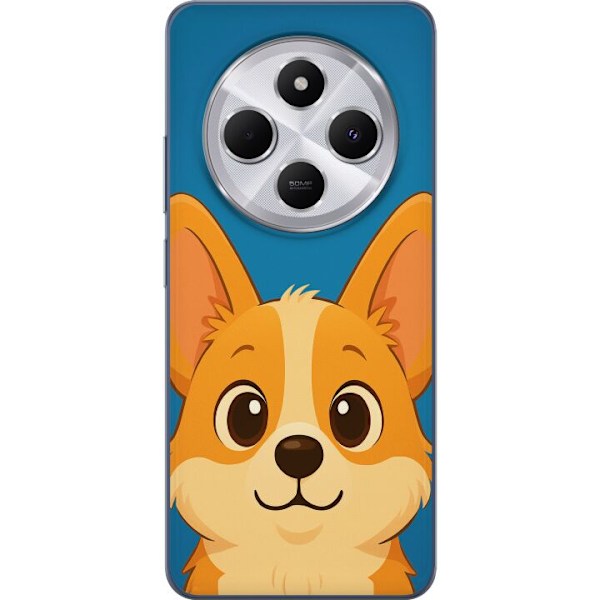 Xiaomi Redmi 14C Genomskinligt Skal Hello Corgi