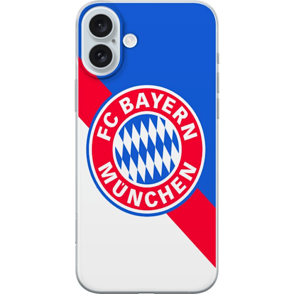 Apple iPhone 16 Plus Gjennomsiktig deksel FC Bayern München