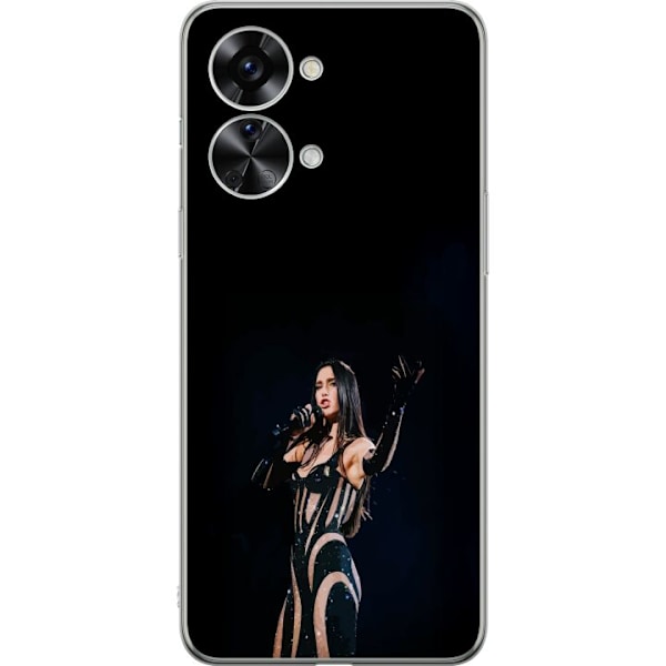 OnePlus Nord 2T Läpinäkyvä kuori Dua Lipa – Pop Star Aesthetic