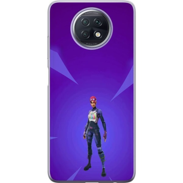 Xiaomi Redmi Note 9T Genomskinligt Skal Fortnite - Brite Bombe