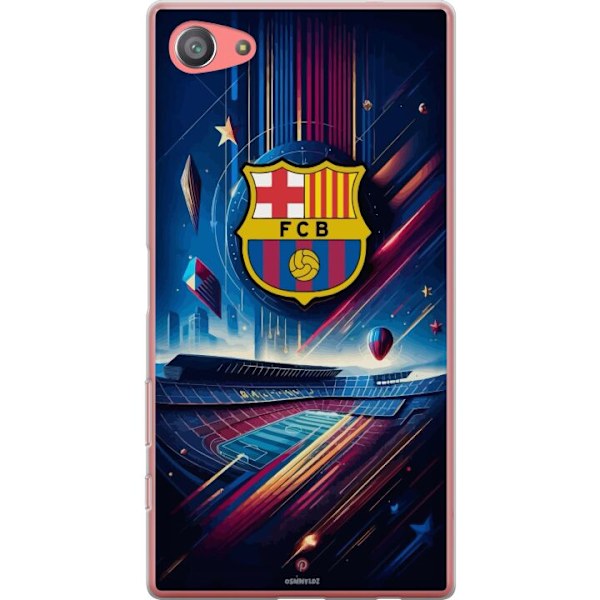 Sony Xperia Z5 Compact Gjennomsiktig deksel FC Barcelona