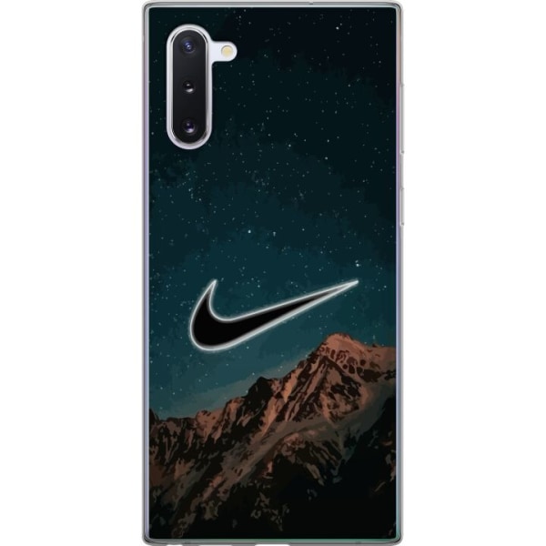 Samsung Galaxy Note10 Läpinäkyvä kuori Nike