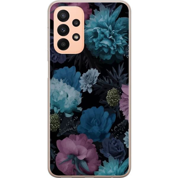 Kompatibelt Mobildeksel til Samsung Galaxy A23 Blomster