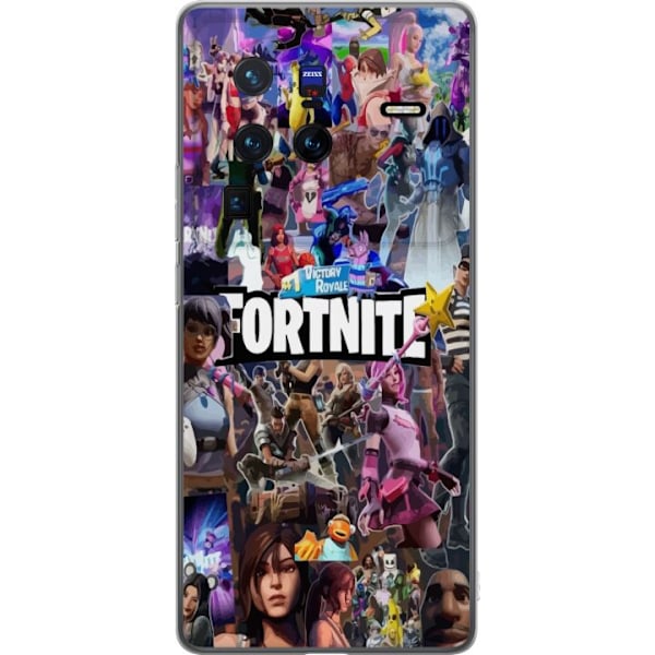 vivo X80 Pro Gjennomsiktig deksel Fortnite