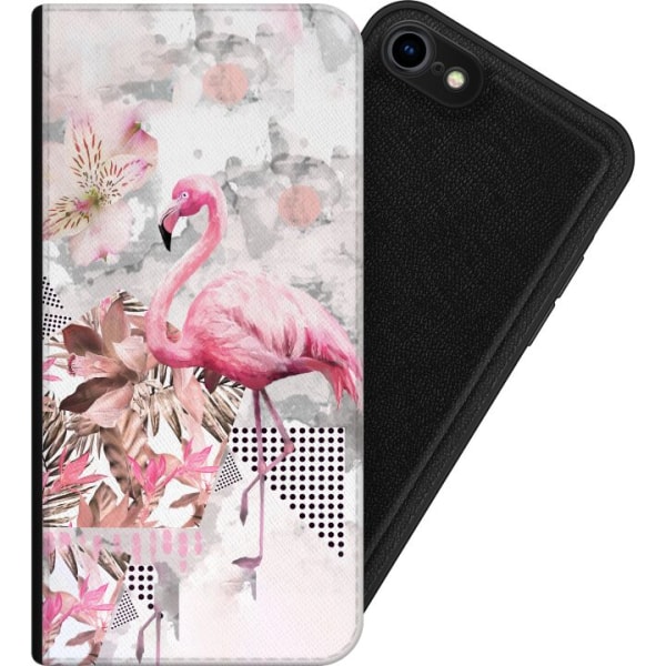 Apple iPhone 8 Plånboksfodral Flamingo