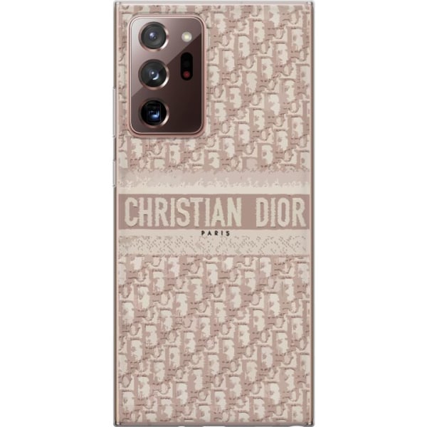 Samsung Galaxy Note20 Ultra Läpinäkyvä kuori Dior Paris