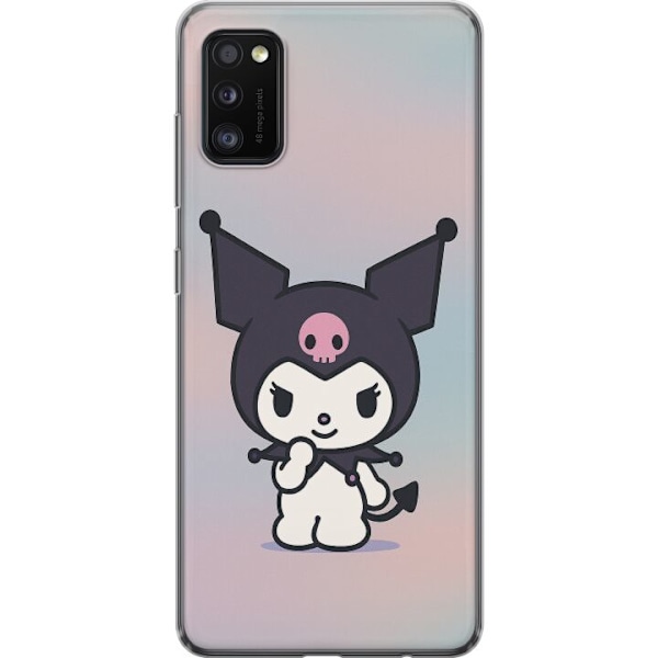 Samsung Galaxy A41 Gennemsigtig cover Kawaii Sanrio Kuromi