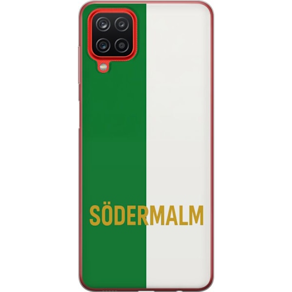 Samsung Galaxy A12 Läpinäkyvä kuori Södermalm - jalkapallo
