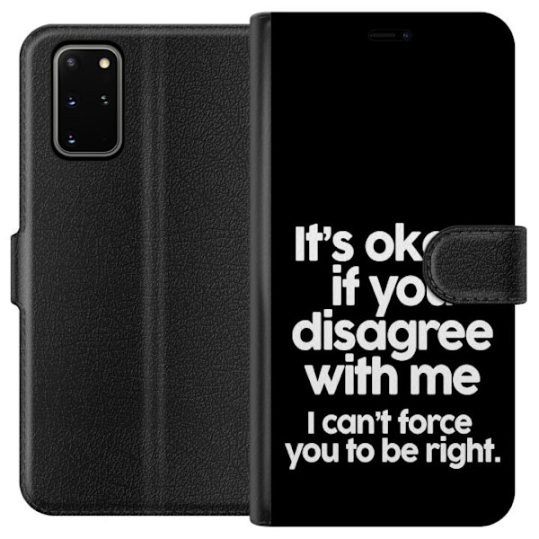 Samsung Galaxy S20+ Plånboksfodral Text