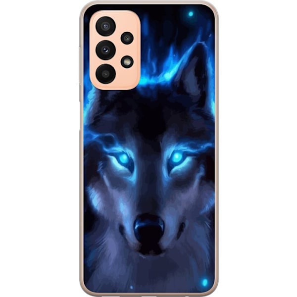 Samsung Galaxy A23 Gennemsigtig cover Ulv