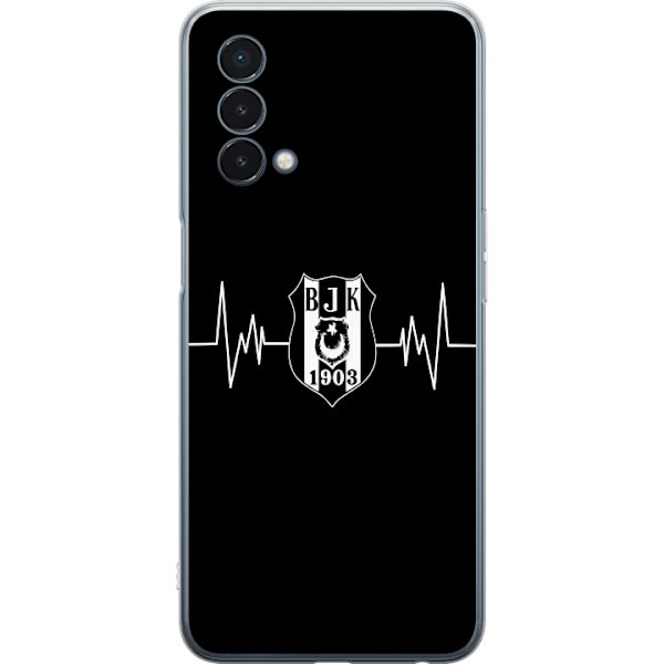 OnePlus Nord N200 5G Läpinäkyvä kuori Beşiktaş J.K.