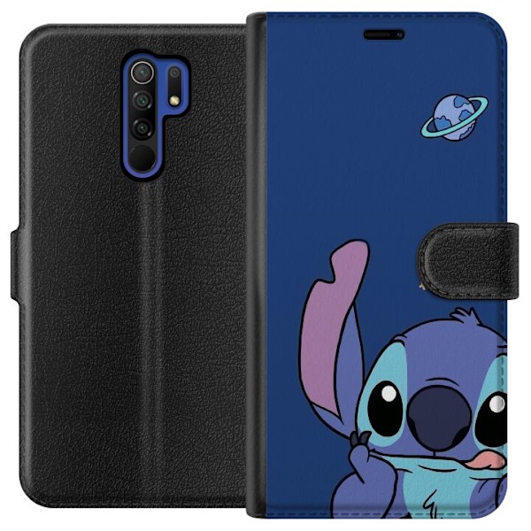 Xiaomi Redmi 9 Tegnebogsetui Stitch