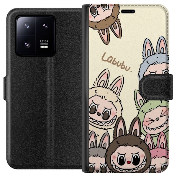 Xiaomi 13 Pro Tegnebogsetui Labubu Pastel Collection