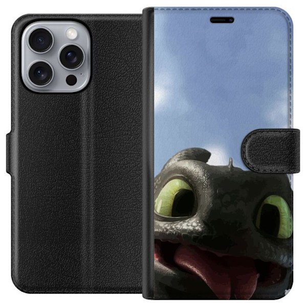 Apple iPhone 16 Pro Max Plånboksfodral How to Train Your Dragon (Draktränaren)