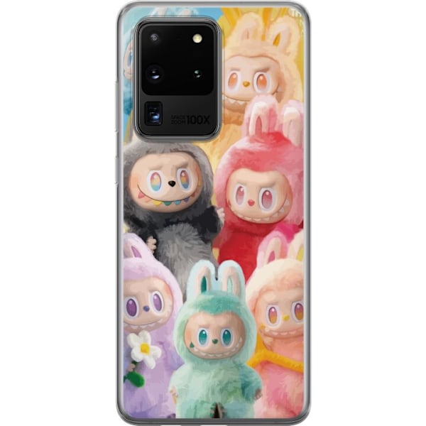 Samsung Galaxy S20 Ultra Läpinäkyvä kuori Labubu Luonnos Ty