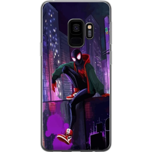 Samsung Galaxy S9 Läpinäkyvä kuori Fortnite - Spider-Man