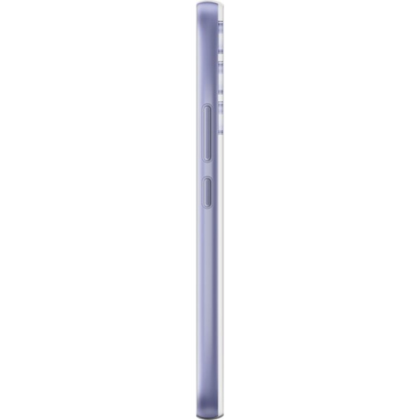 Samsung Galaxy A54 Läpinäkyvä kuori Väriläiskä Abstrakti Taide Suunnittelu Värikäs Kuvio Moderni Suosittu Seinätaito Graafinen Trendi