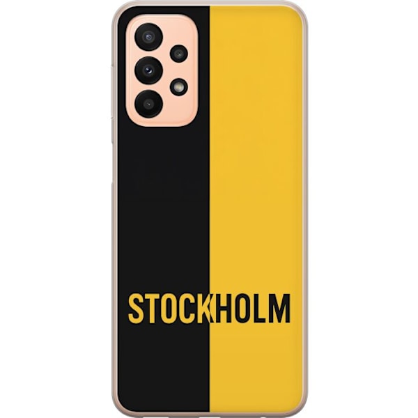 Samsung Galaxy A23 5G Genomskinligt Skal Stockholm – fotboll