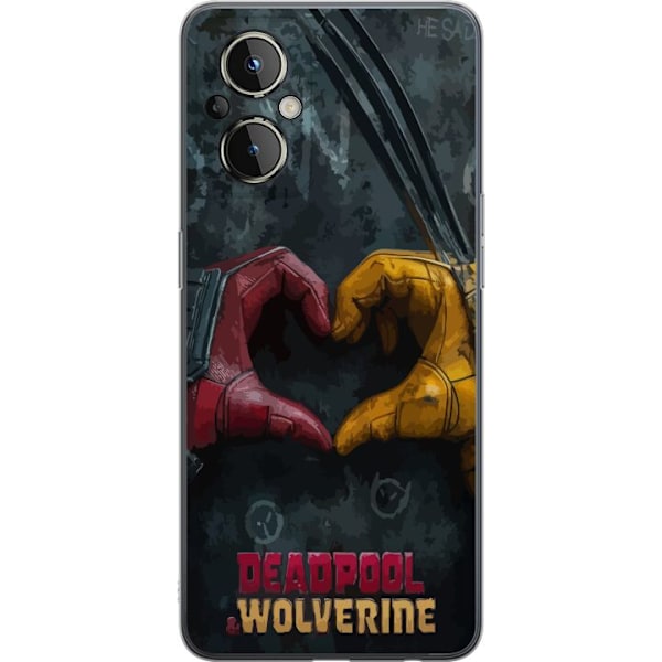 OnePlus Nord N20 5G Genomskinligt Skal Wolverine Deadpool