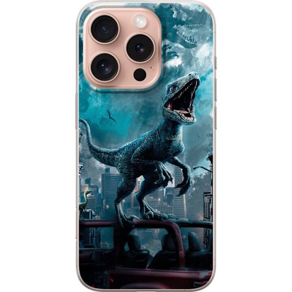 Apple iPhone 16 Pro Läpinäkyvä kuori Jurassic World Dominio