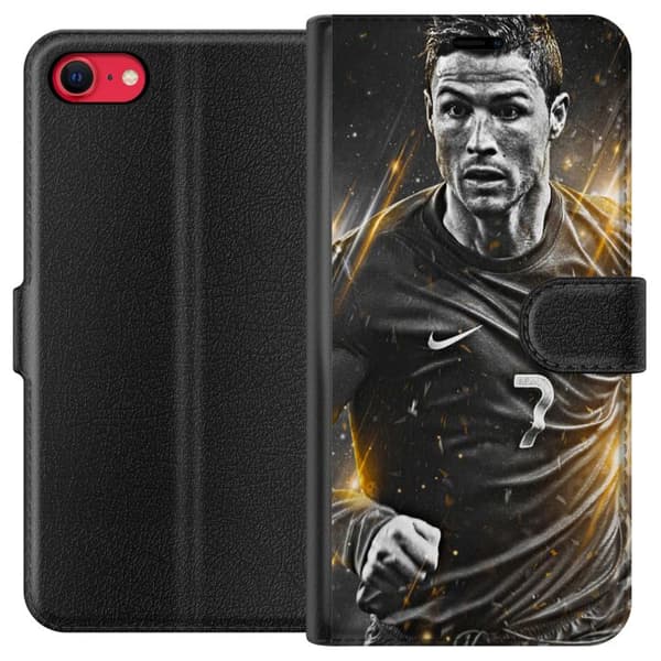Kompatibelt Lommeboketui til Apple iPhone 8 Ronaldo