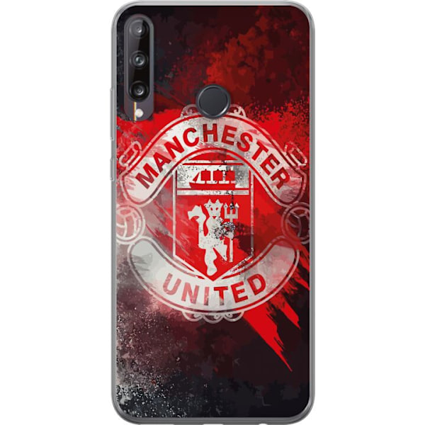 Huawei P40 lite E Gjennomsiktig deksel Manchester United F.C.