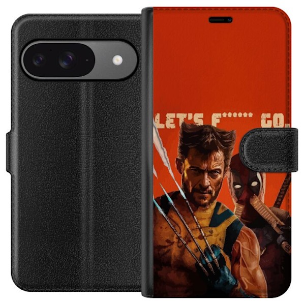 Google Pixel 9 Plånboksfodral Deadpool & Wolverine