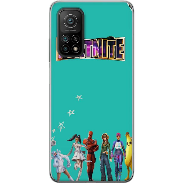 Xiaomi Mi 10T Pro 5G Gennemsigtig cover Fortnite