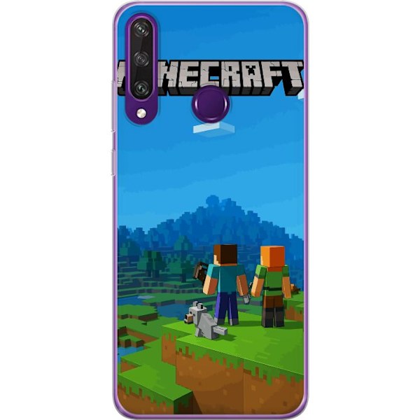 Huawei Y6p Läpinäkyvä kuori Minecraft Key Art