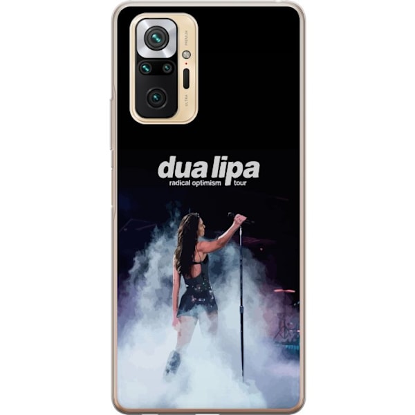 Xiaomi Redmi Note 10 Pro Genomskinligt Skal Dua Lipa – Signature Looks & Vibes