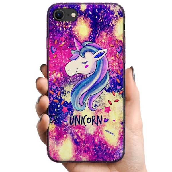 Apple iPhone 8 TPU Mobilskal Unicorn Enhörning