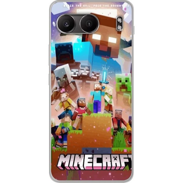 OnePlus Nord 4 Läpinäkyvä kuori Minecraft