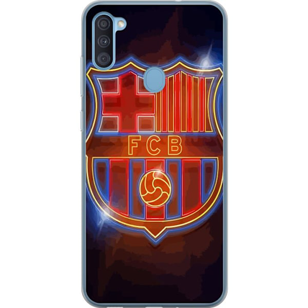 Samsung Galaxy A11 Läpinäkyvä kuori FC Barcelona