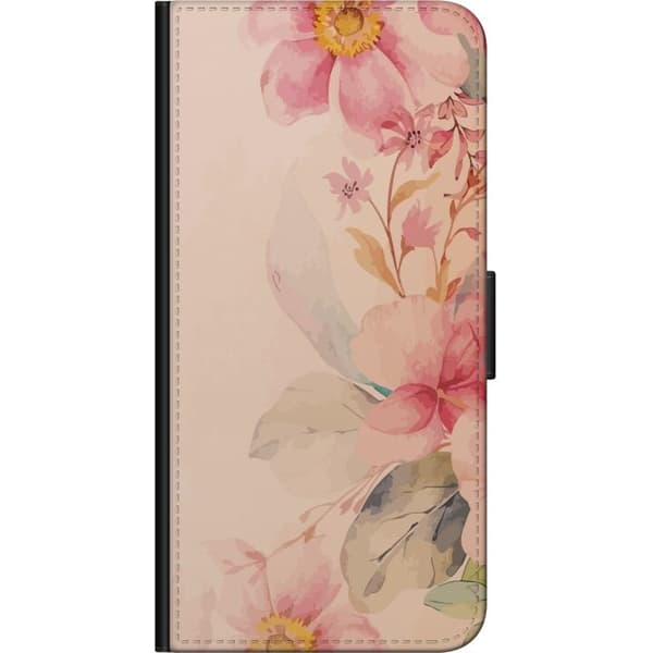 Kompatibel Tegnebogsetui til OnePlus 9 Pro Farverige Blomster