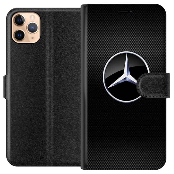 Kompatibel Tegnebogsetui til Apple iPhone 11 Pro Max Mercedes