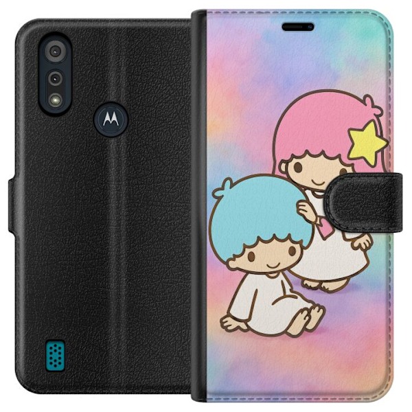 Motorola Moto E6i Lommeboketui Kawaii Sanrio Kiki Lola Little