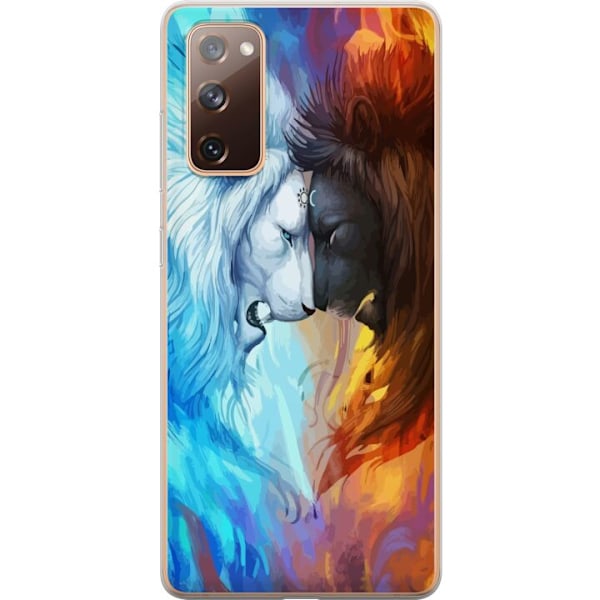 Samsung Galaxy S20 FE Genomskinligt Skal Lejon