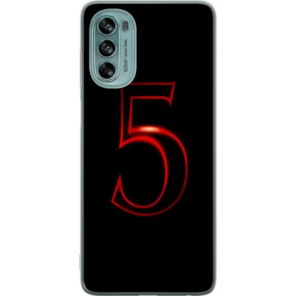 Motorola Moto G62 5G Genomskinligt Skal Stranger Things