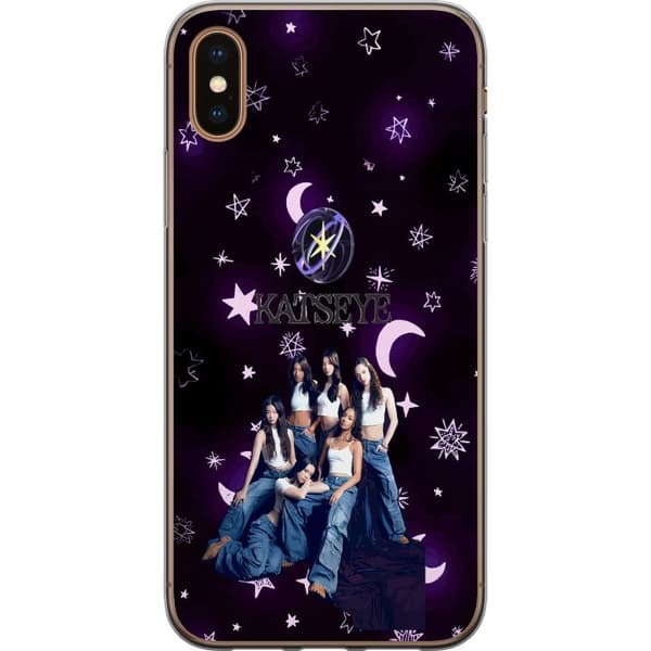 Kompatibelt Mobildeksel til Apple iPhone XS Max KATSEYE lila