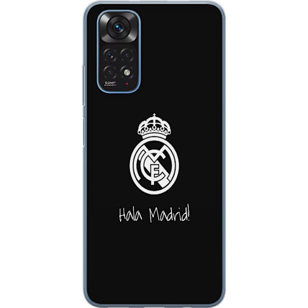 Xiaomi Redmi Note 11 Läpinäkyvä kuori Real Madrid