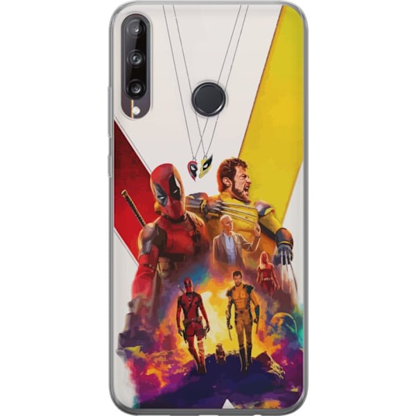 Huawei P40 lite E Gjennomsiktig deksel Wolverine Deadpool