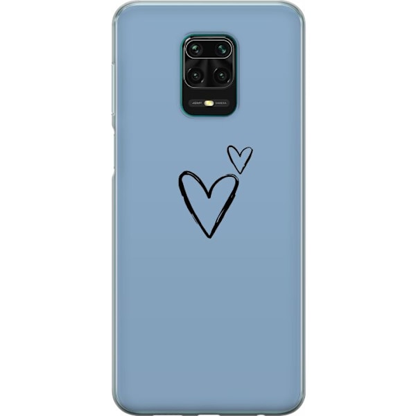 Xiaomi Redmi Note 9 Pro Cover / Mobilcover - Hjerte