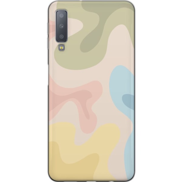 Samsung Galaxy A7 (2018) Genomskinligt Skal Färgskala