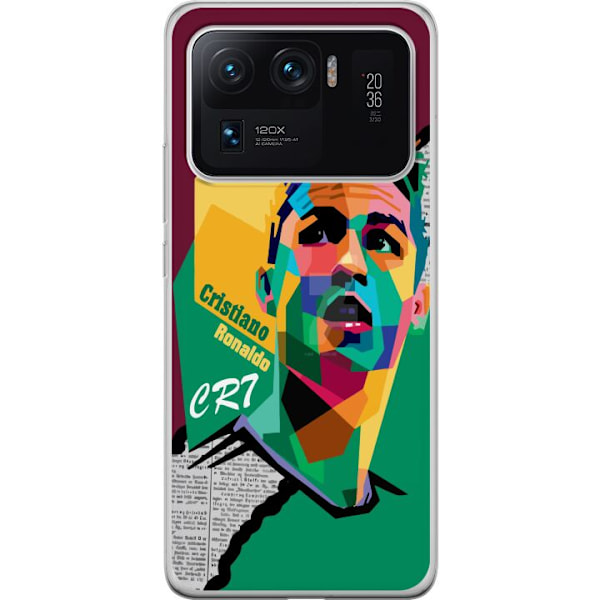 Xiaomi Mi 11 Ultra Gennemsigtig cover Ronaldo